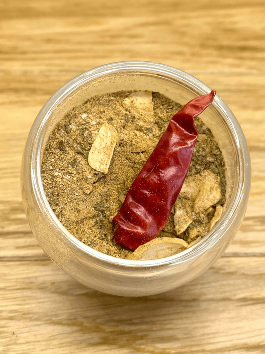 Préparation pil pil gambas - Les voyages de Mathilde