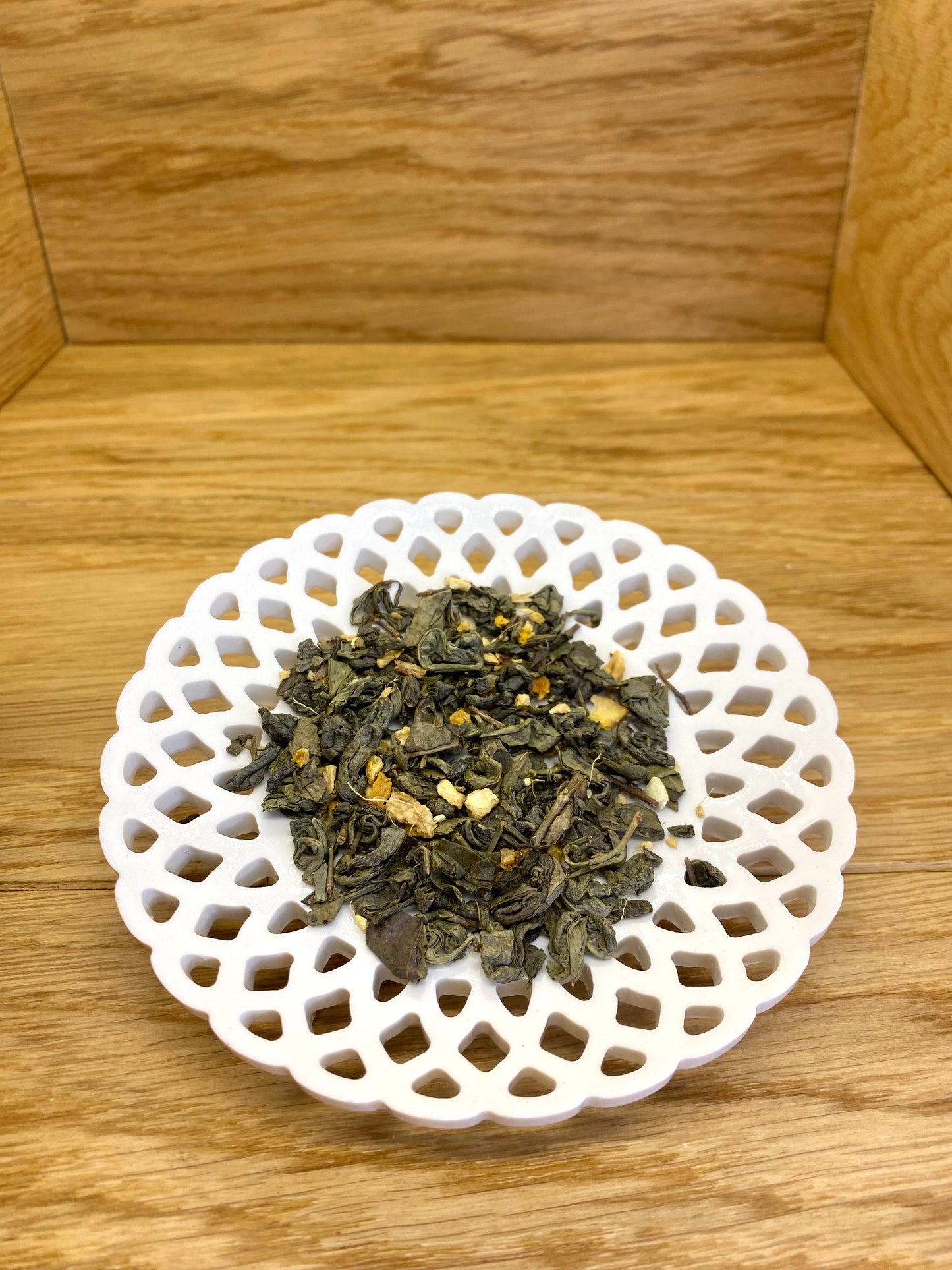 Thé vert citron gingembre thym