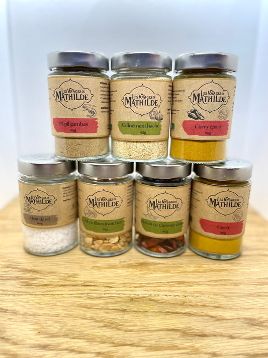 Coffret Recette Crevettes Coco Curry